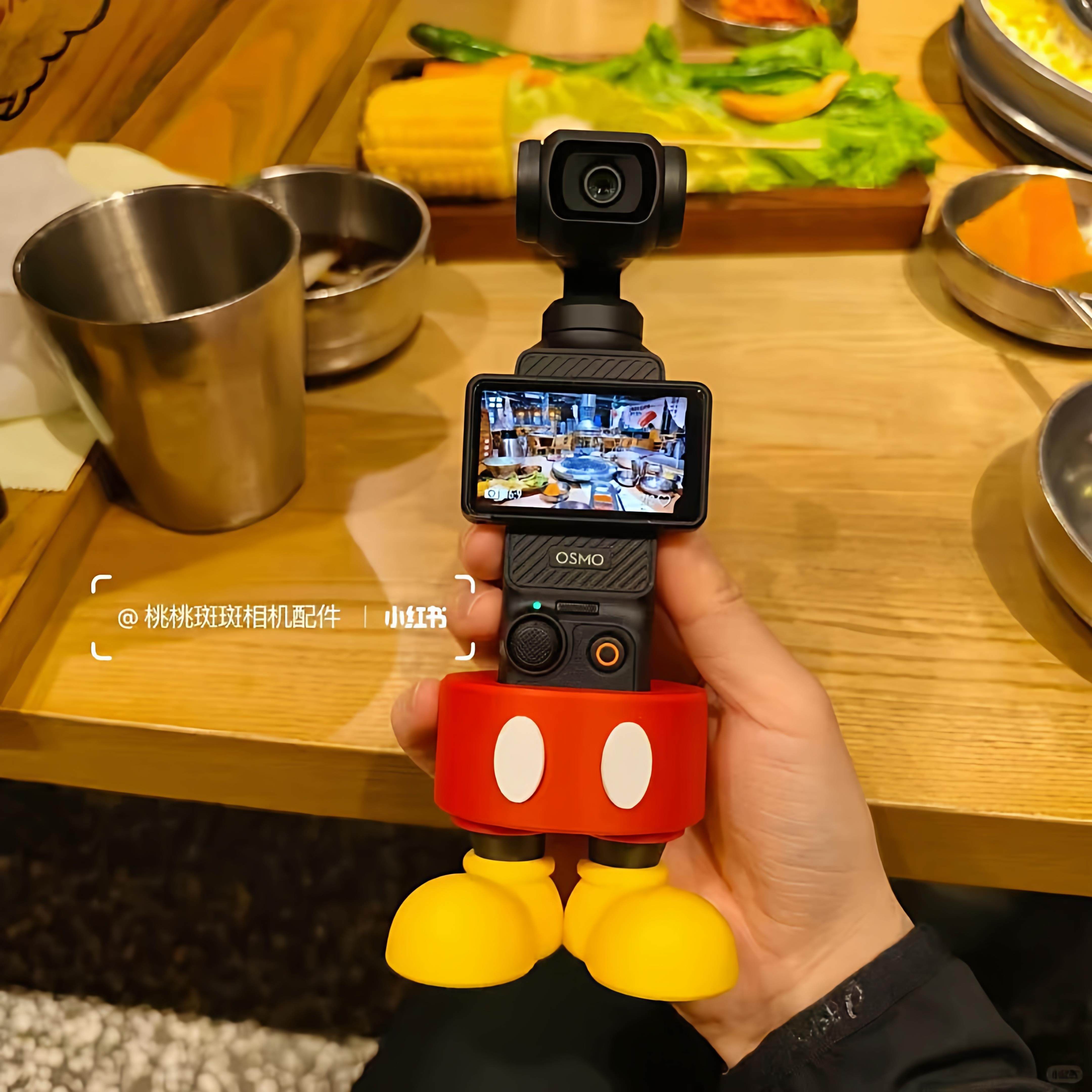 可爱米奇大疆Pocket3相机支架底座创意树脂摆件桌面配件收纳支架,3C数码配件,摄像机配件,淘宝优惠券,粉丝福利购,淘宝优惠卷