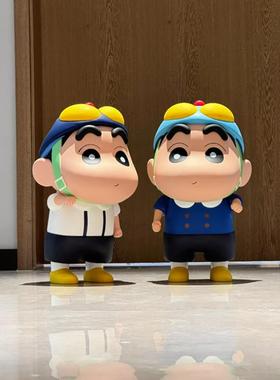 蜡笔小新公仔摆件可爱解压摆件