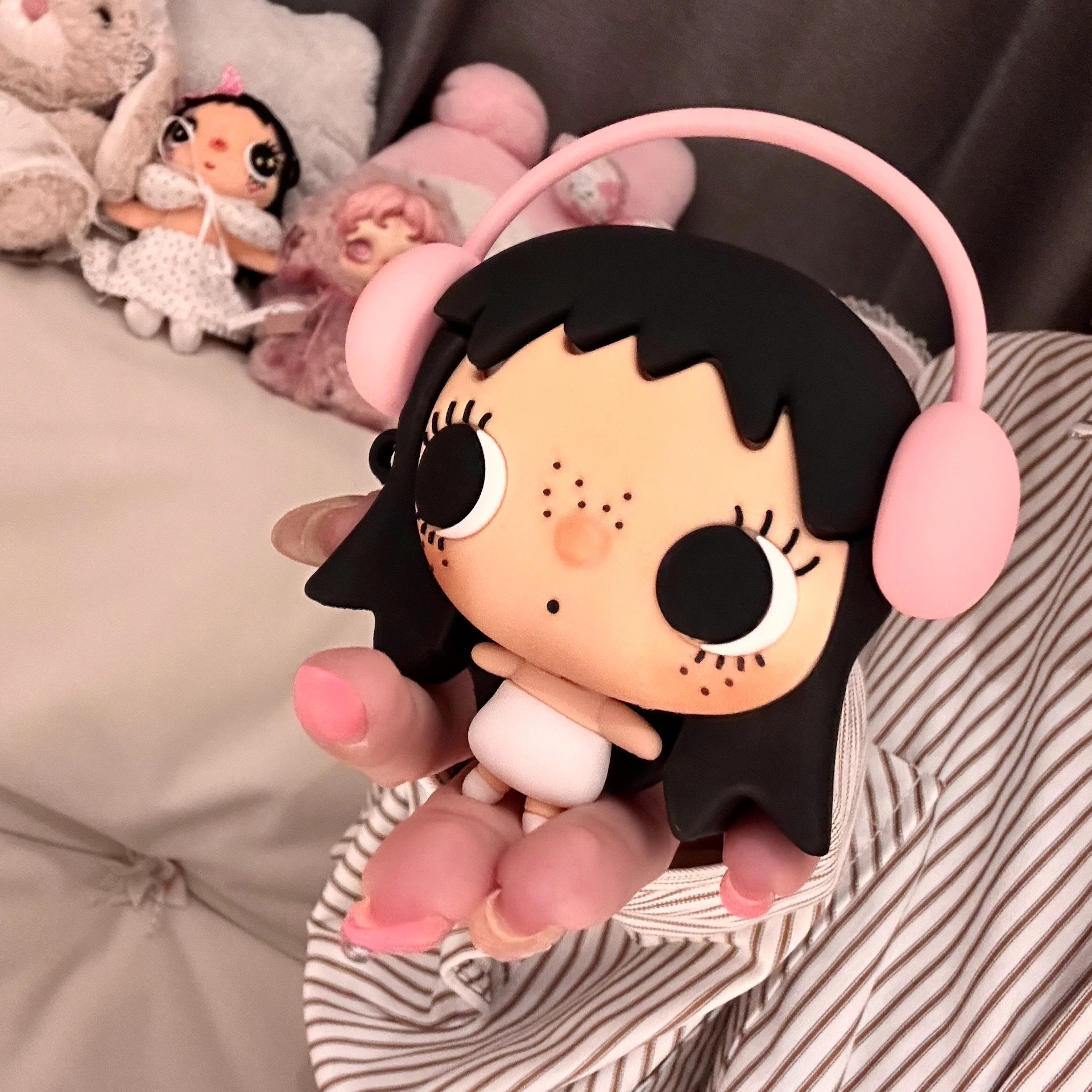 耳机造型yuy小玉耳机壳苹果耐摔