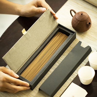 星洲沉香伊利安21cm线香50克家用室内熏香香道文化喝茶品茶