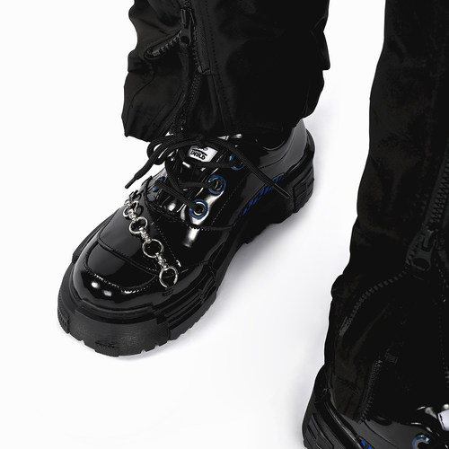 EMYLD日系小皮鞋金属百搭女鞋