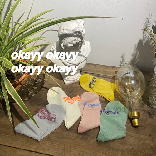 花边银丝百搭简约风撞色堆堆袜