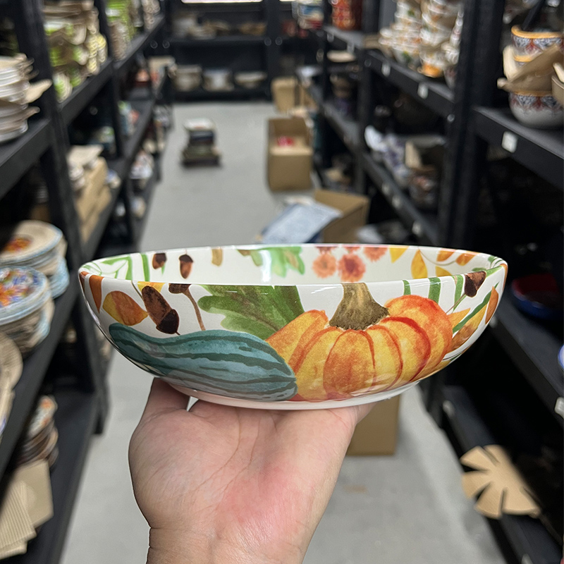 釉下彩工艺不掉色  可微波炉使用