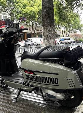 适用于维多利亚150 300i改装日潮NB*D车身贴纸拉花版花贴画日系