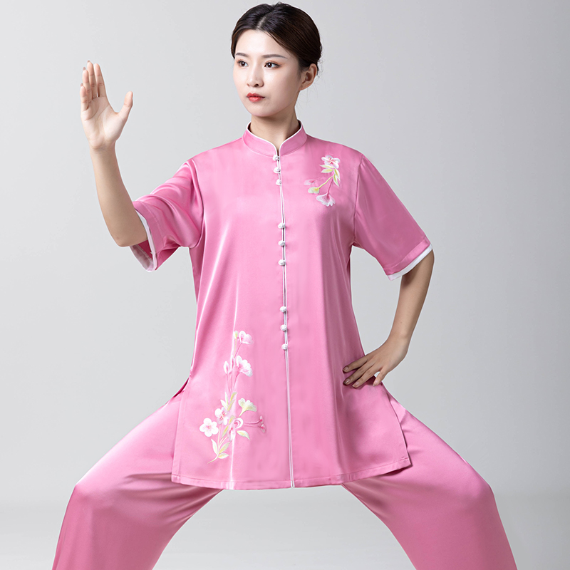 御尊武当高档太极服女夏季短袖