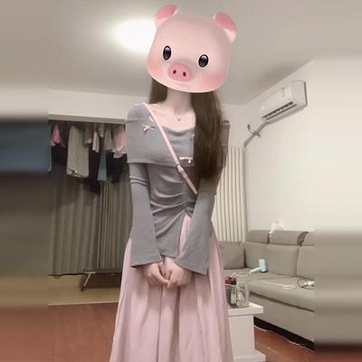 法式气质高级感连衣裙子女装2025新款秋季穿搭小个子香风套装长裙