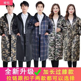 羽绒服罩衣特大码加肥加大200斤胖子过膝加长款加绒围裙男冬护衣