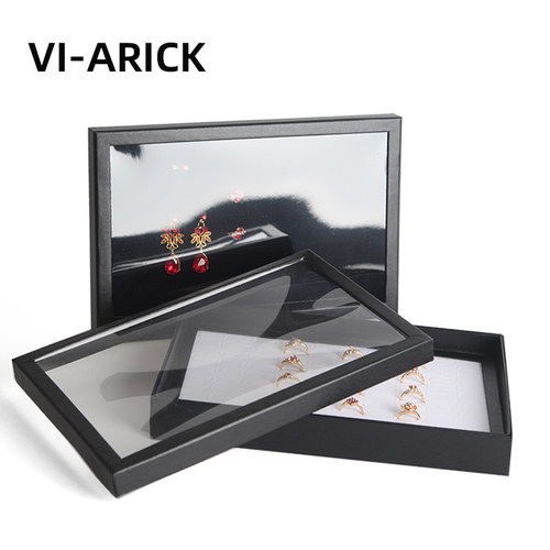 VI-ARICK戒指耳钉收纳盒有盖防尘