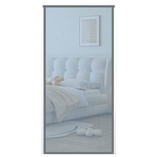 夏季防蚊门帘家用农村通风纱帘室内室外防晒防风发泡网门帘入户门