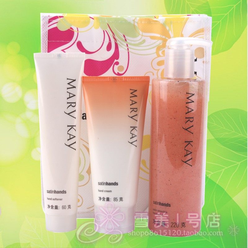 泉师傅正品 莎婷手部护理套装 护手霜+磨砂露+滋养霜 护手大套装