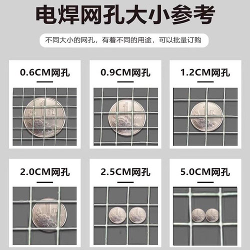 镀锌电焊网防鼠筛k网焊接网格阳台C防护J钢丝网养殖围栏铁丝网养