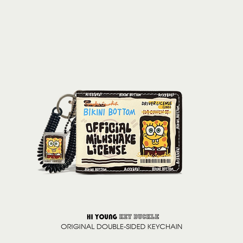 「海绵宝宝驾驶证」HiYOUNG原创驾照保护套个性行驶证件收纳卡包