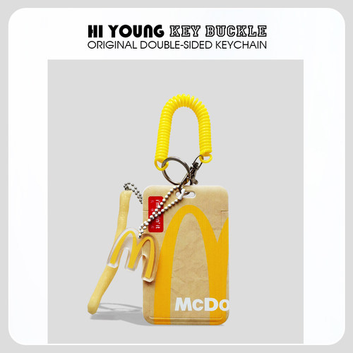 HAPPY可爱M记麦麦卡套