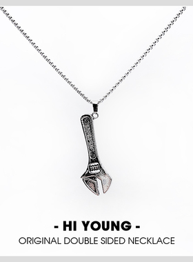 你好青年合金蛇骨链通用