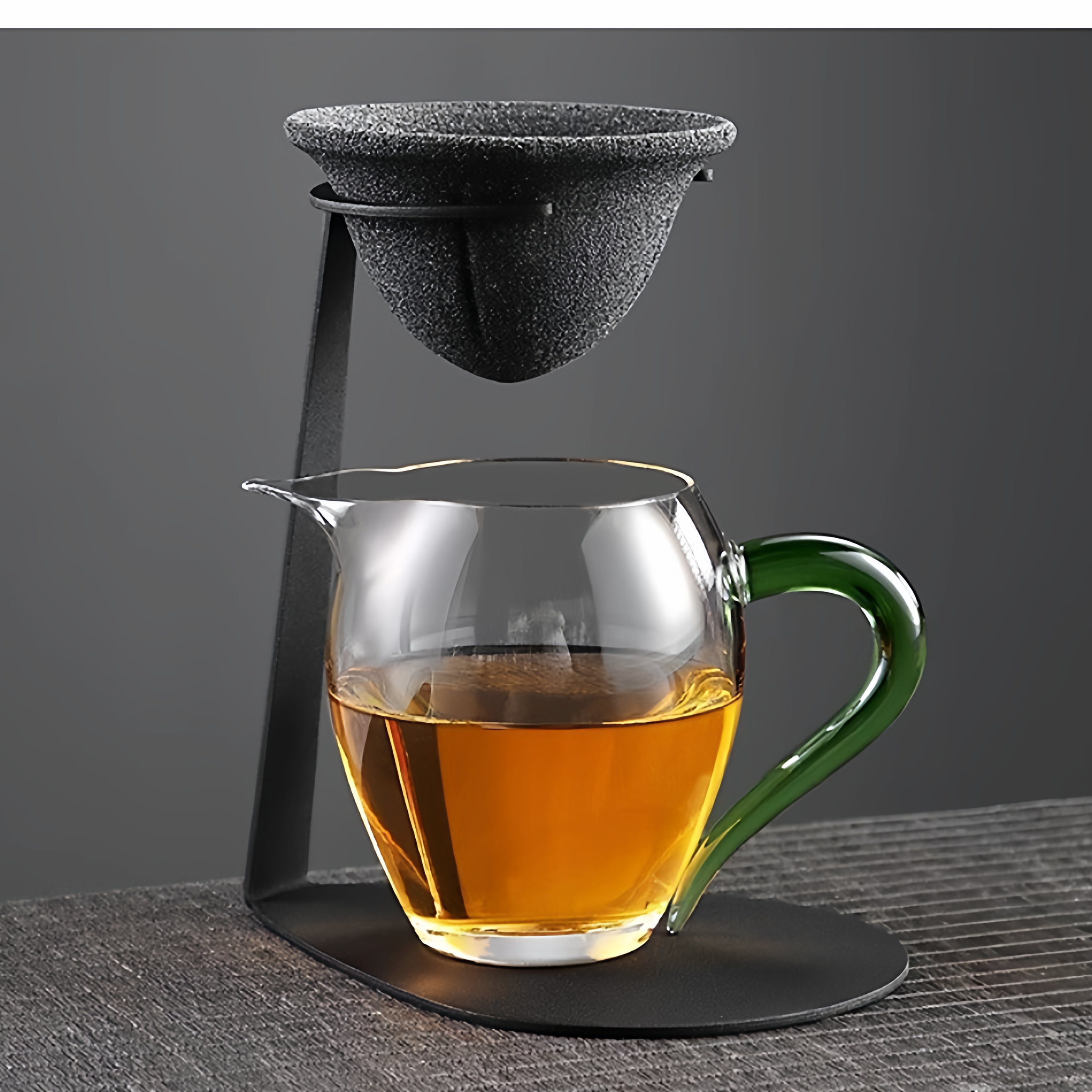 无孔过滤茶具陶瓷公道杯泡茶器
