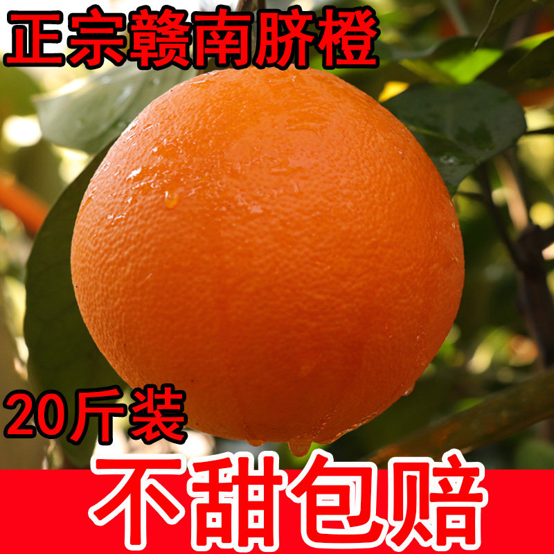 江西赣南脐橙整箱20斤寻乌甜橙子当季新鲜水果赣州手剥橙产地直发