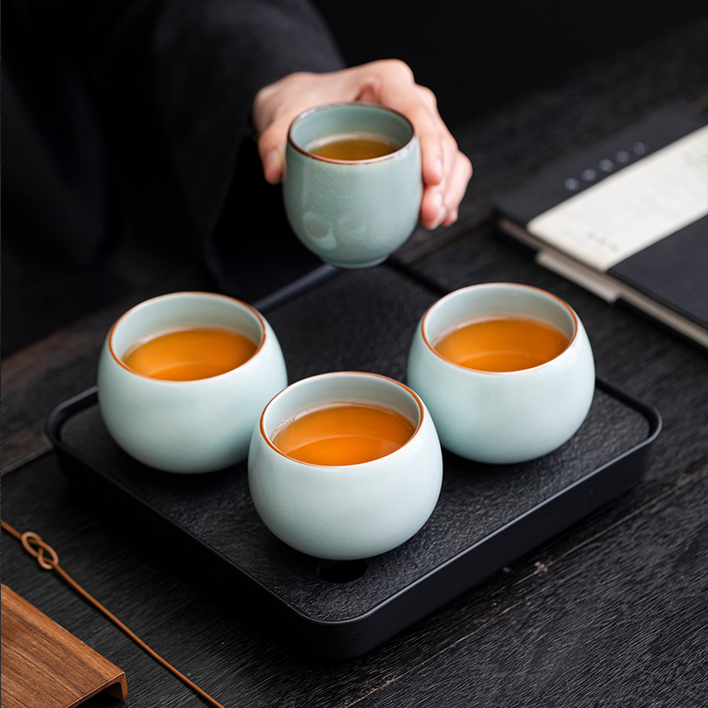 汝窑主人杯姓氏杯定制