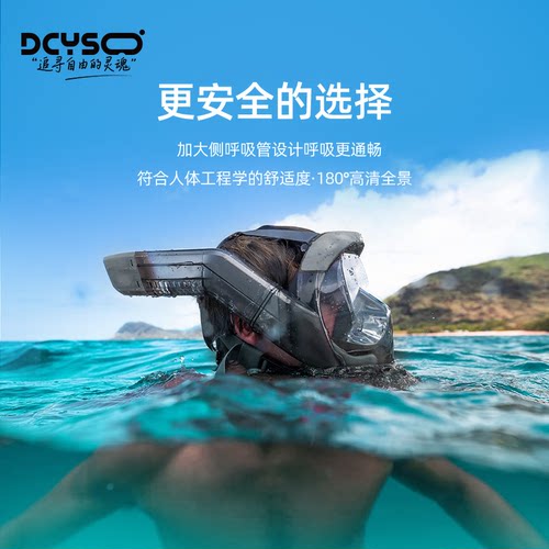 【更安全的选择】休闲浮潜面罩