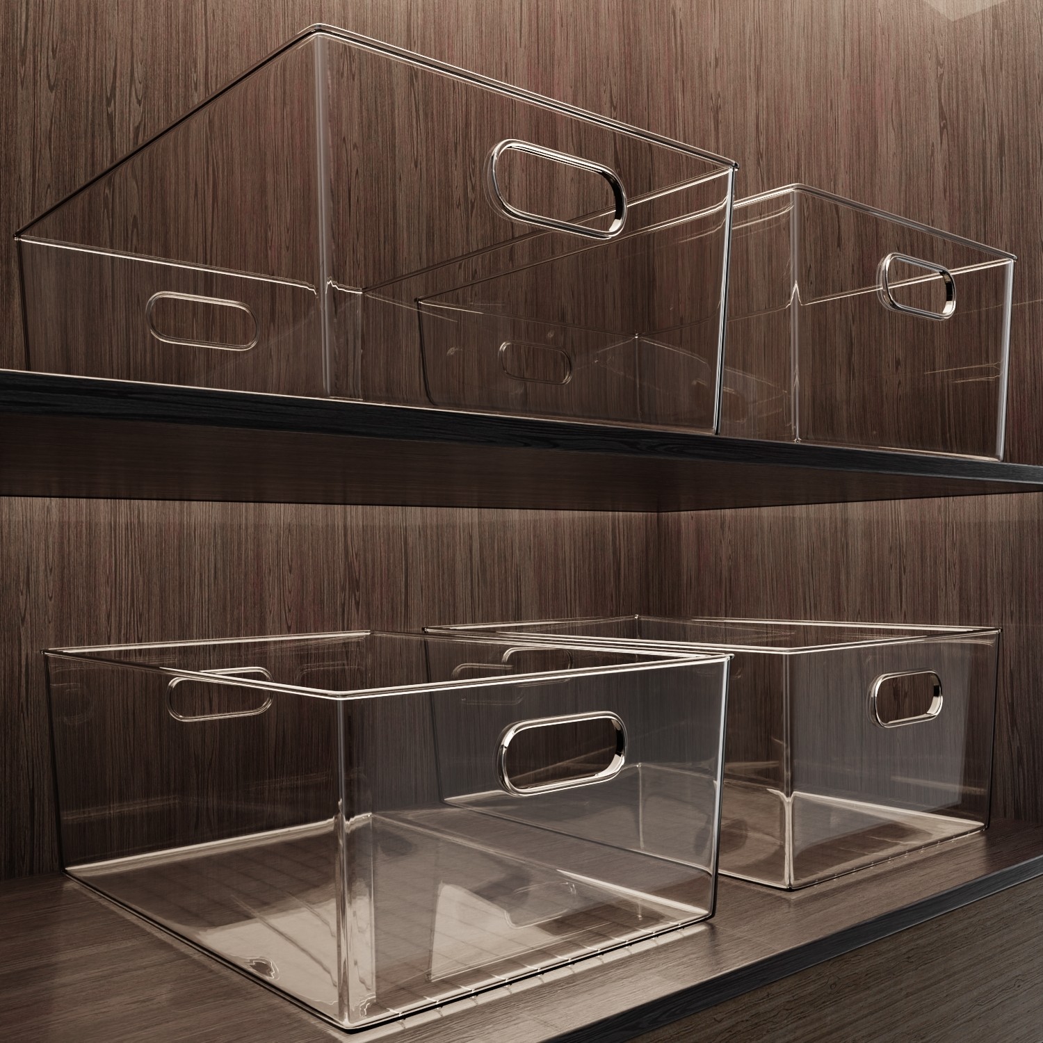 桌面收纳盒书本收纳化妆品面膜零食杂物高透可视宿舍抽屉整理箱子,收纳整理,桌面收纳盒,淘宝优惠券,粉丝福利购,淘宝优惠卷