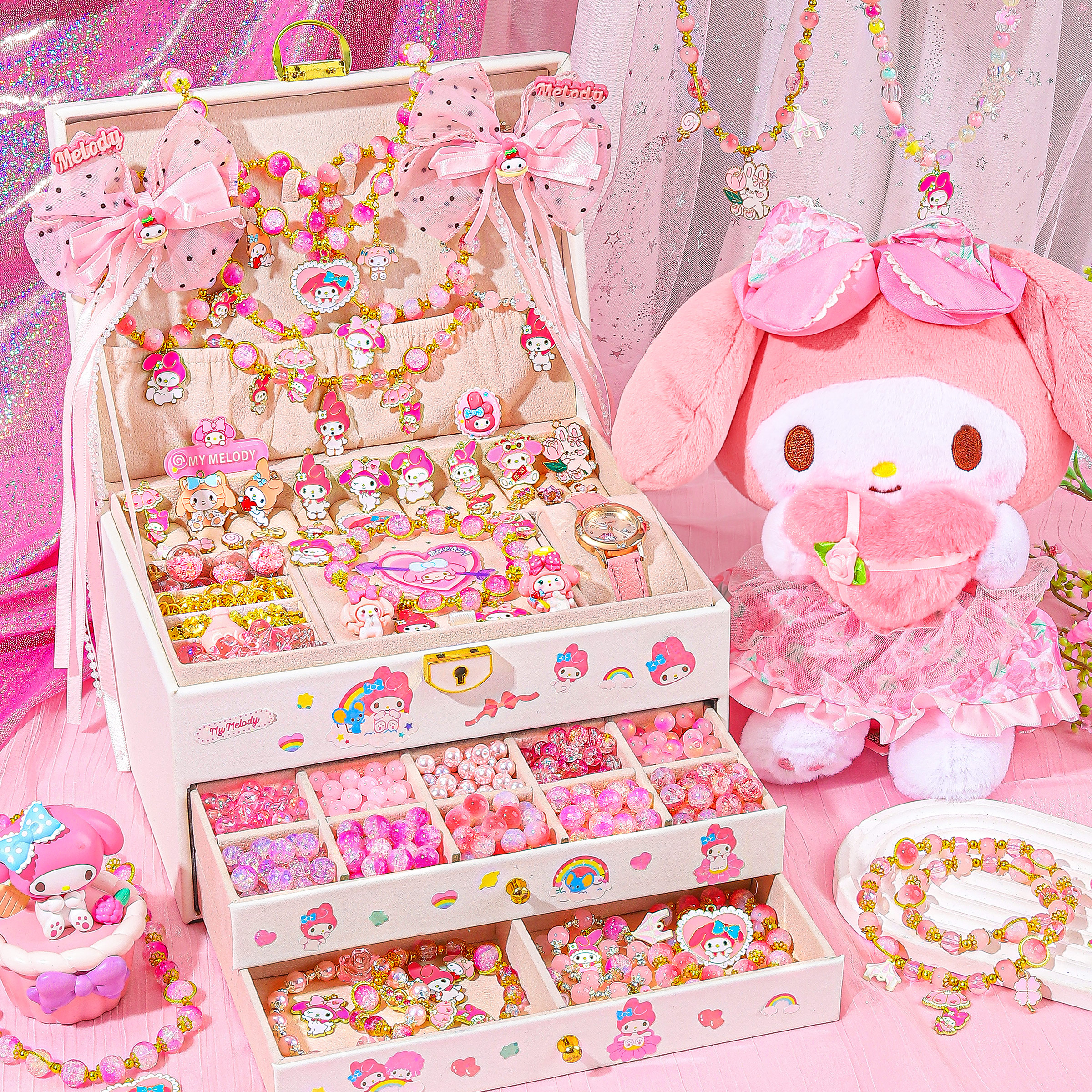 【送礼推荐】库洛米DIY串珠礼盒