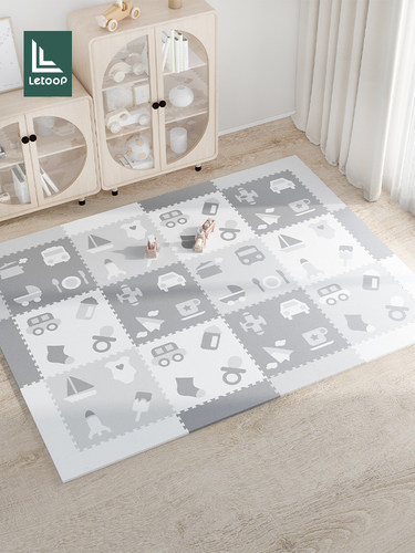 泡沫地垫家用隔音海绵铺地板垫子拼接爬爬垫卧室婴儿童爬行垫拼图