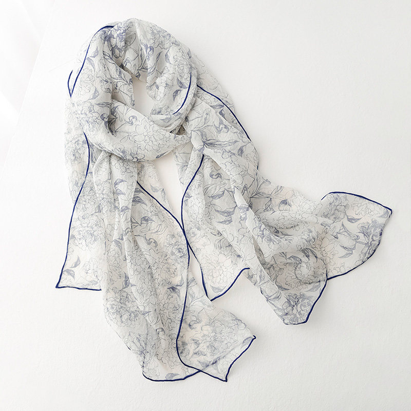 真丝丝巾女2025新款高端围巾秋季薄款长条纱巾杭州披肩护颈围脖冬,服饰配件/皮带/帽子/围巾,围巾/丝巾/披肩,淘宝优惠券,粉丝福利购,淘宝优惠卷