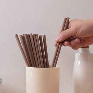 张小泉高档筷子无漆家用红檀木防烫抗菌防霉食品级无蜡防滑耐高温