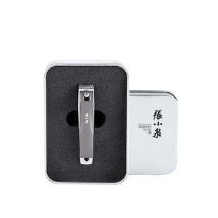 张小泉家用不锈钢平口指甲剪弧口大小号修脚工具锉刀趾甲钳单个装