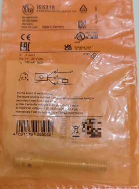 可维修FM易福门接近开关IE5318，德国原装，带原包装，全新未议价