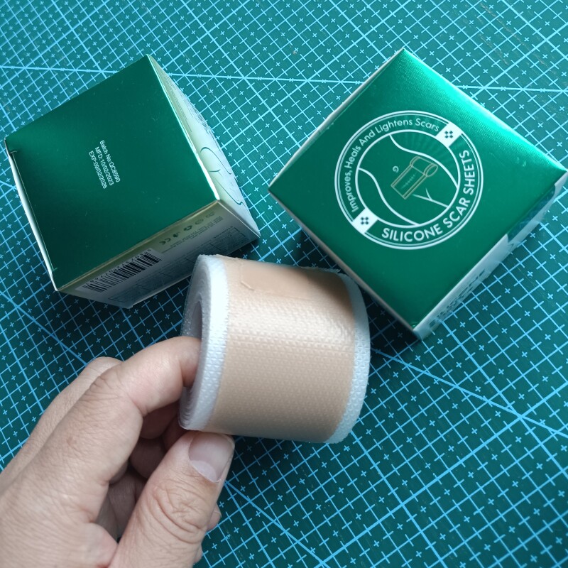 60cm长试用装硅酮凝胶疤痕贴防晒隐形贴增生剖腹产甲状腺美肤片