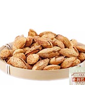 边疆新款 果园巴旦木扁桃仁杏仁特产坚果炒货108g办公室休闲零食品