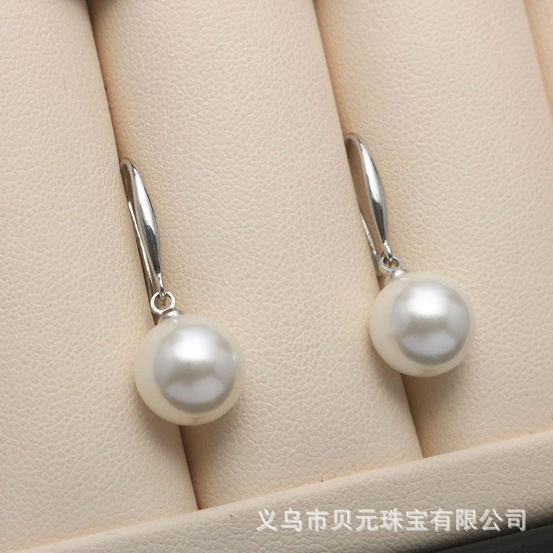 复古气质S925纯银耳环女百搭耳环