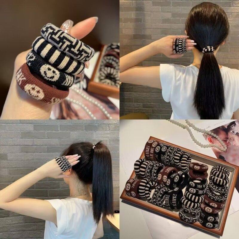 高弹力扎马尾橡皮筋女夏季加粗不伤发头绳2024新款耐用绑发圈发绳,饰品/流行首饰/时尚饰品新,发饰,淘宝优惠券,粉丝福利购,淘宝优惠卷