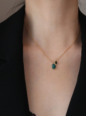 时尚小众锁骨链项链钛钢钛钢