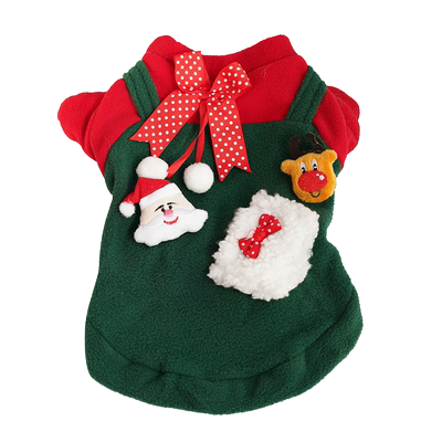 狗狗圣诞衣服可爱冬装