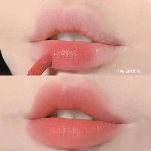 伪素颜女高ins奶咖唇釉哑光雾面不易沾杯掉色显白学生党平价口红