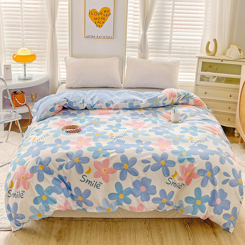 纯棉全棉四件套床上用品100床上床单被套被罩床品床笠三件套