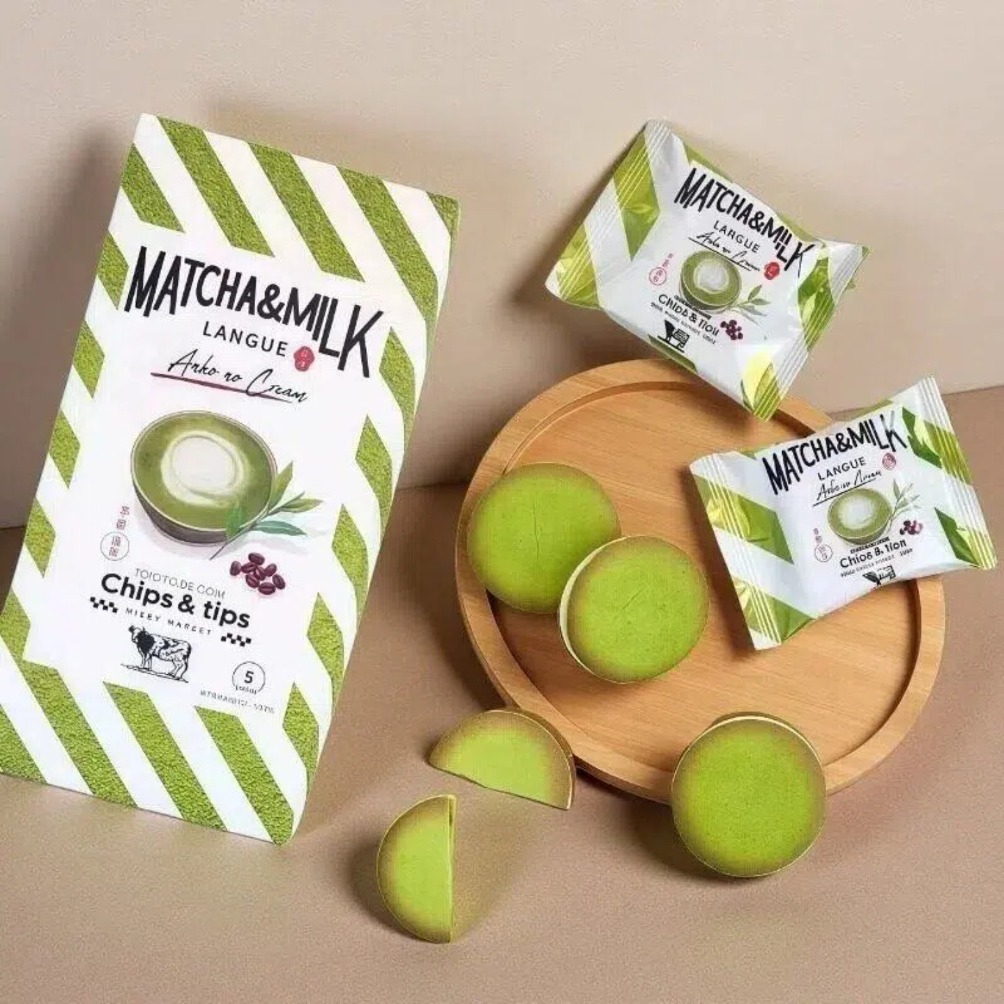 【现货新品】日本京都限定超人气抹茶白巧克力红豆夹心饼干礼品盒