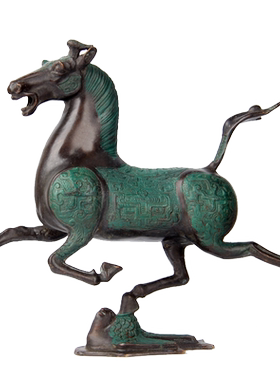 工艺品客厅马到成功家居摆设