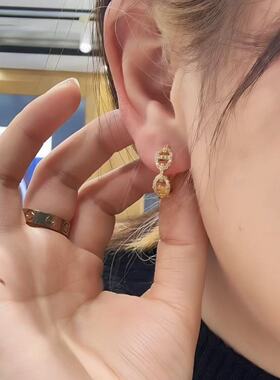 【大潘专享】满钻猪鼻子耳扣7604