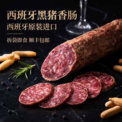 西班牙伊比利亚黑猪香肠275g