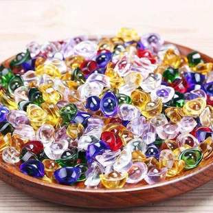 招财元宝腾飞生财奇门九运生财局实心沙金元宝水晶元宝聚财摆件