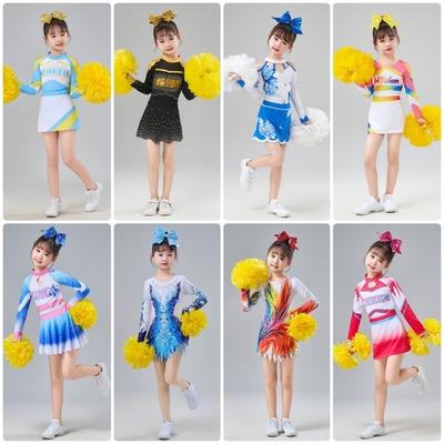 啦啦队服运动会比赛体操服健美操