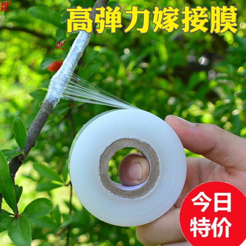 糯米纸胶带嫁接带芽接免拆自然可降解石蜡膜园艺花卉自粘透气