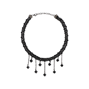 黑色蕾丝颈带高级感项链女choker项圈锁骨链颈链脖子配饰2026新款