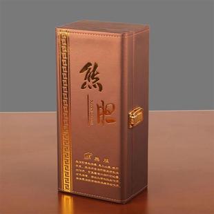 现货熊胆粉包装 新品 盒子胆包礼盒空盒木盒子皮质礼品盒定制