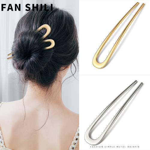 发簪简约簪子高级感发簪