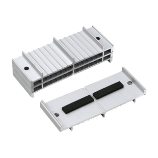 网线铝合金固线器网络机柜理线综合布线超五六类网线理线夹底座机柜立柱横杆线缆卡网格桥架压线板走线架布线