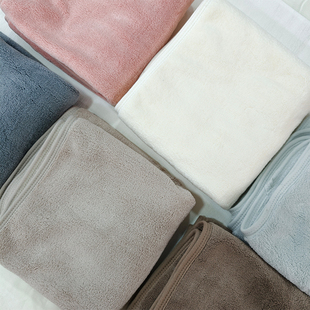 超柔毛巾吸水抗菌极绒面巾美容院专用A类混纺柔软洗脸巾通用