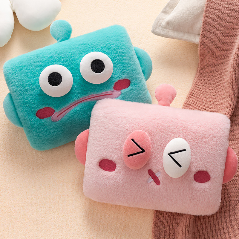 卡通热水袋充电暖手宝暖水袋可爱